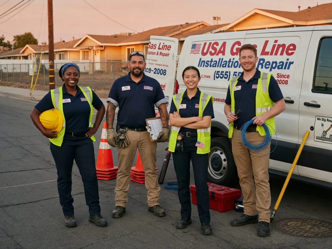 Gas Line Installation company in Walford, IA